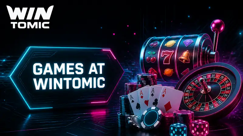 Games At Wintomic Casino